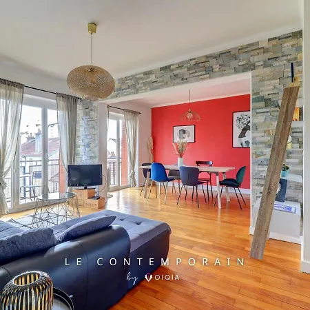 Le Contemporain ~ Balcon ~ Parking Апартаменты Дижон